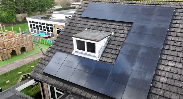 School Solar Panel Installation